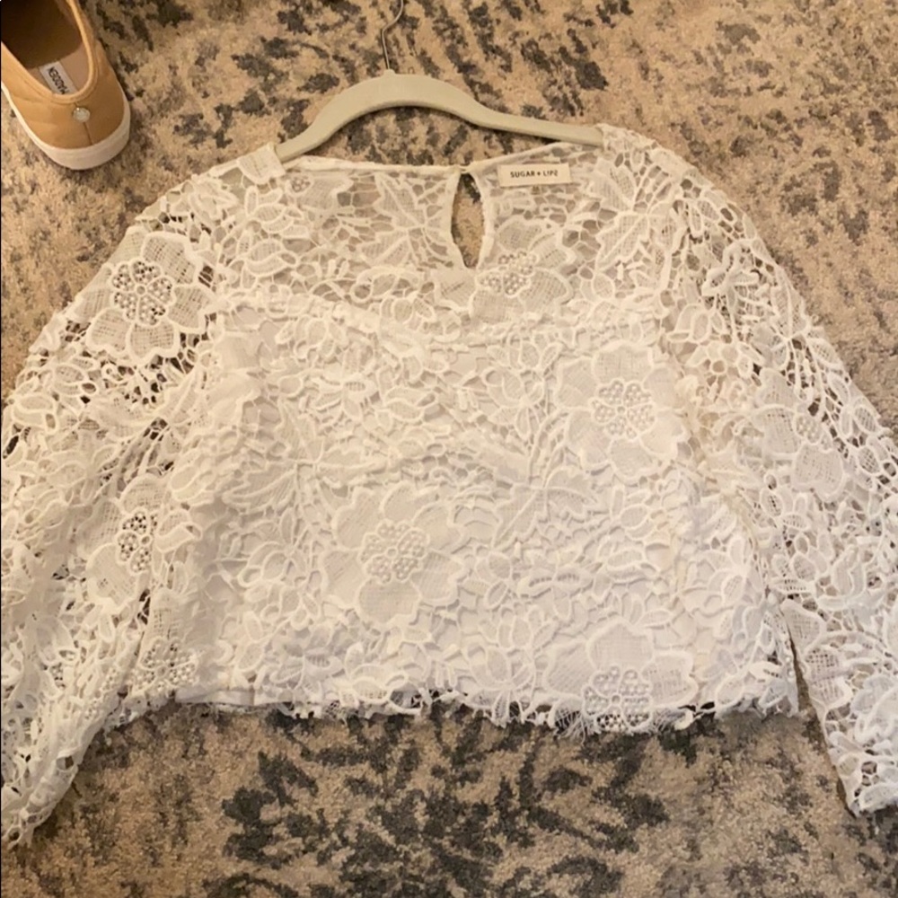 Sugar lips crop top
